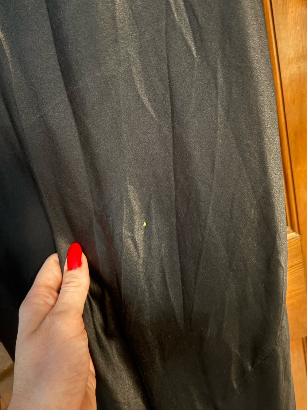 Washable silk MIDI dress - Picture 3 of 6